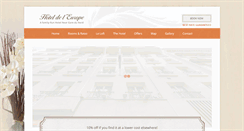 Desktop Screenshot of europe-paris-hotel.com